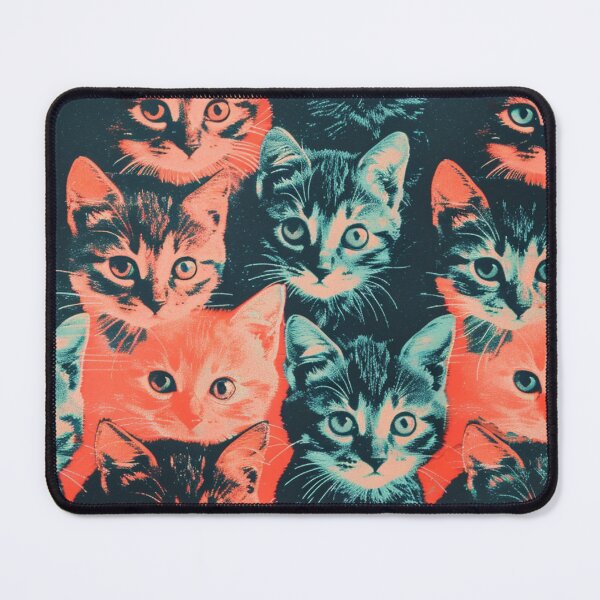 Item preview, Cute Vintage Pattern Art Cats Kittens Adorable designed and sold by LVTFCOarts.