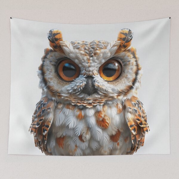 Item preview, Whispers of the Night: The Long-Eared Owl designed and sold by Brendon987.