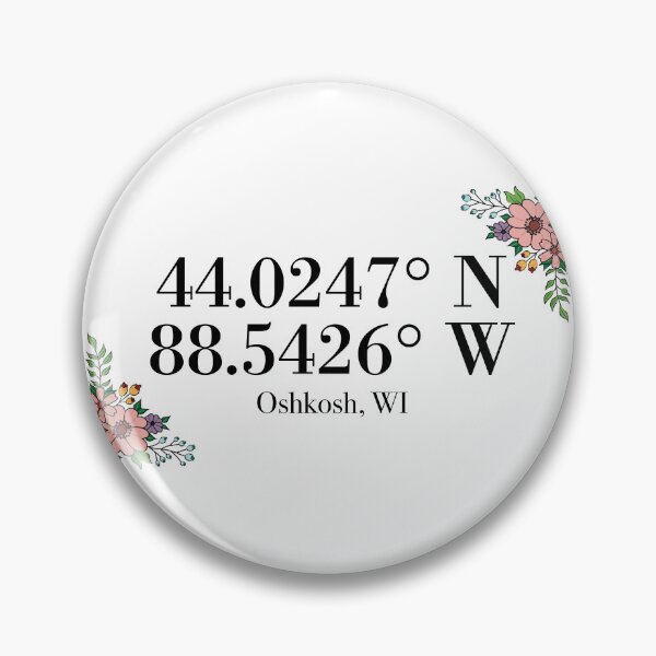Item preview, Oshkosh, WI Coordinates designed and sold by mynameisliana.