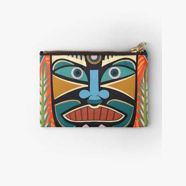 Item preview, Vibrant Tiki Painting Exploring Polynesian Artistry designed and sold by Tamas Das.