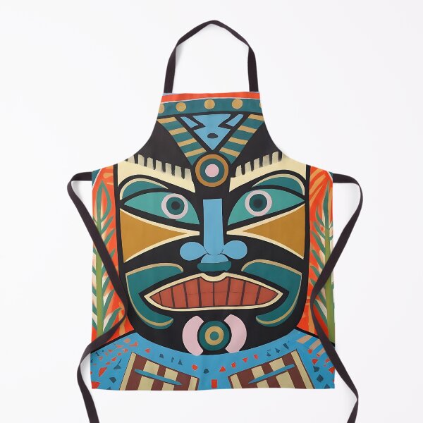 Item preview, Vibrant Tiki Painting Exploring Polynesian Artistry designed and sold by Tamas Das.