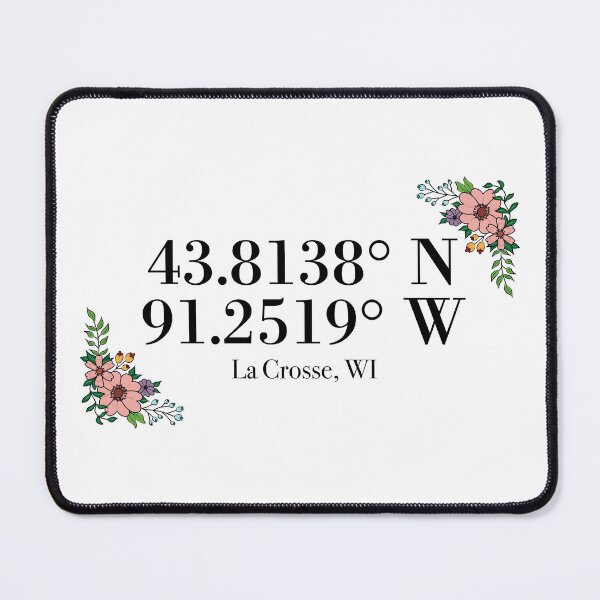 Item preview, La Crosse, WI Coordinates designed and sold by mynameisliana.