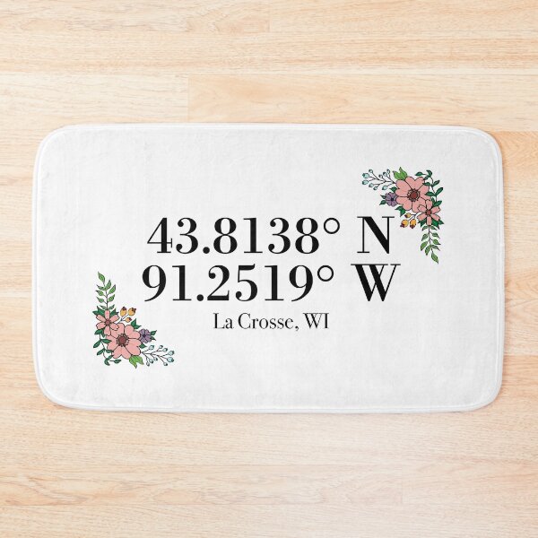 Item preview, La Crosse, WI Coordinates designed and sold by mynameisliana.