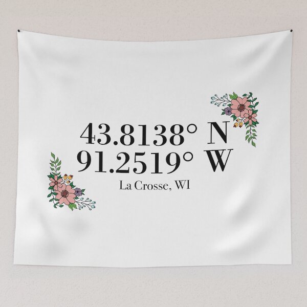 Item preview, La Crosse, WI Coordinates designed and sold by mynameisliana.