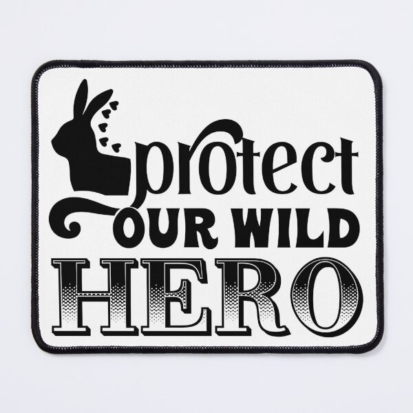 Item preview, HERO BUNNY MUST BE PROTECTED designed and sold by WendyMaree.