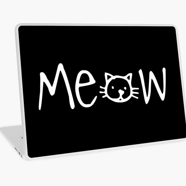 Meow Laptop Skin