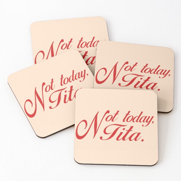 Item preview, NOT TODAY TITA FILIPINO AESTHETIC PEACH designed and sold by aydapadi.