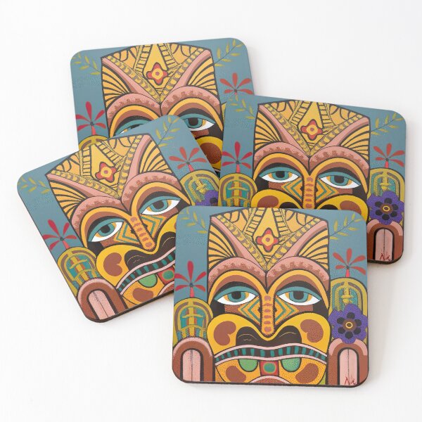 Item preview, Tiki Art Masterpieces Capturing Island Vibes in Paintings designed and sold by Tamas Das.