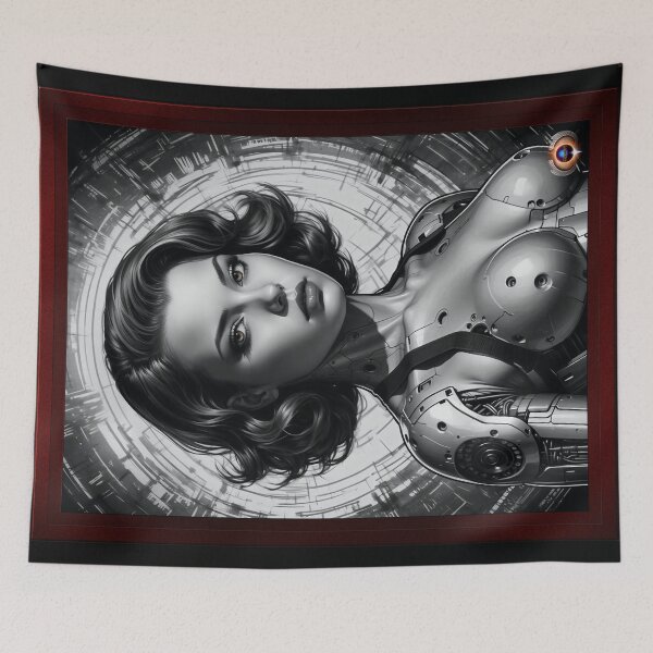Aperçu de l'œuvre « Adaptation machine Magnifique concept d'IA Portrait Art » par Xzendor7 créée et vendue par Xzendor7 Digital Art Creations.