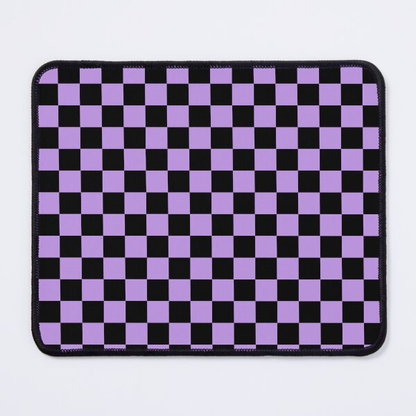 Item preview, Small Checkered - Black and Light Violet designed and sold by JustPatterns2.