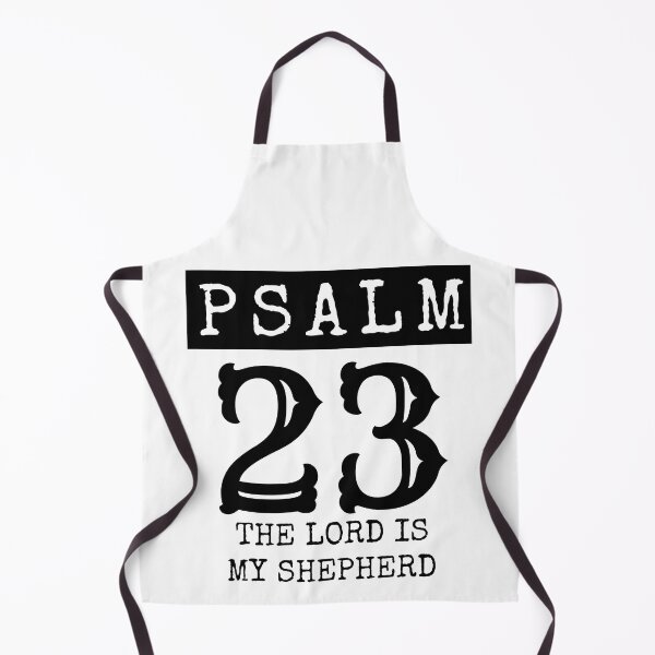 Artikelvorschau, Psalm 23, schwarzes Design. entworfen und verkauft von MoriaStore.