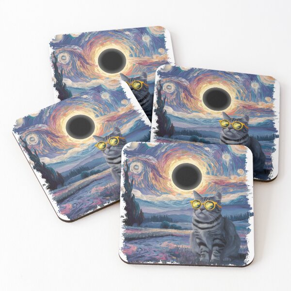 Item preview, Solar Eclipse 2024 Cat Wearing A Sunglass designed and sold by Trendsecne.