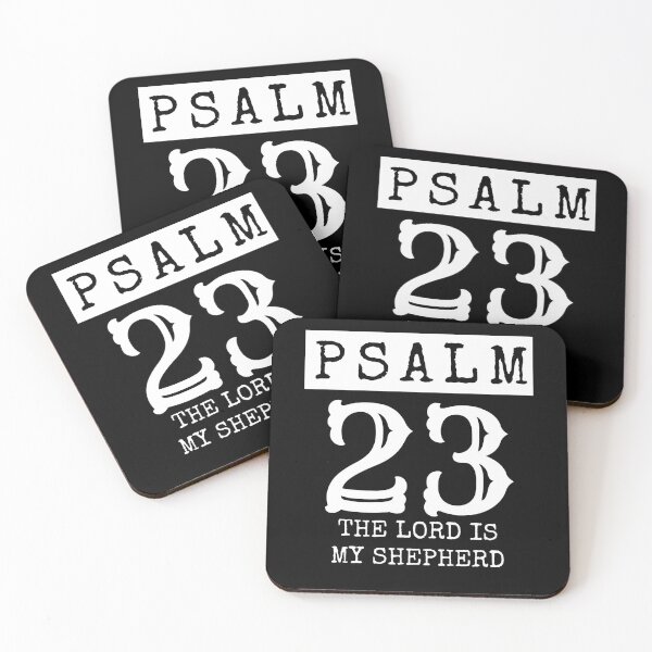 Artikelvorschau, Psalm 23, weißes Design. entworfen und verkauft von MoriaStore.