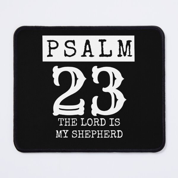 Item preview, Psalm 23, white design.  designed and sold by MoriaStore.