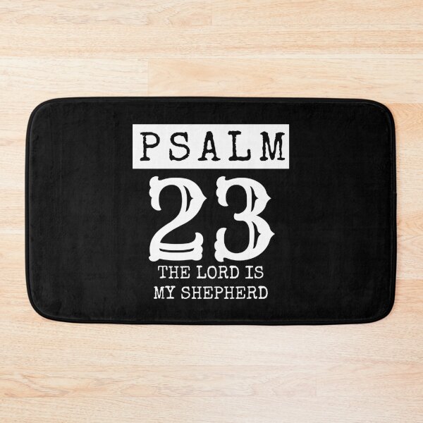 Item preview, Psalm 23, white design.  designed and sold by MoriaStore.