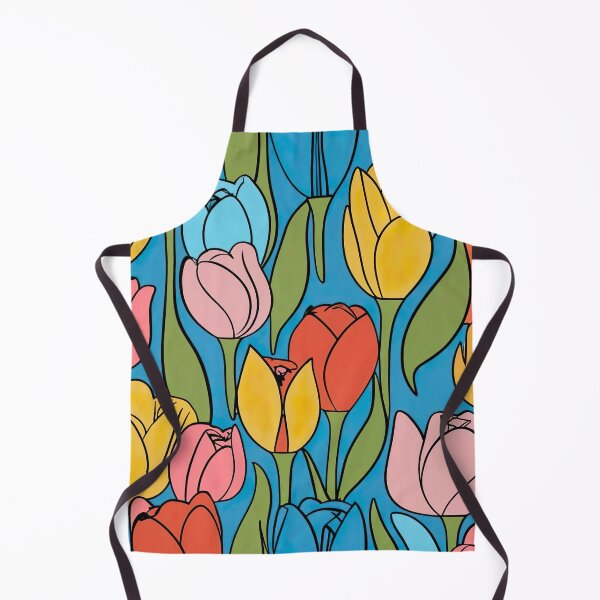 Item preview, Colorful Spring Tulip Pattern designed and sold by Tamas Das.