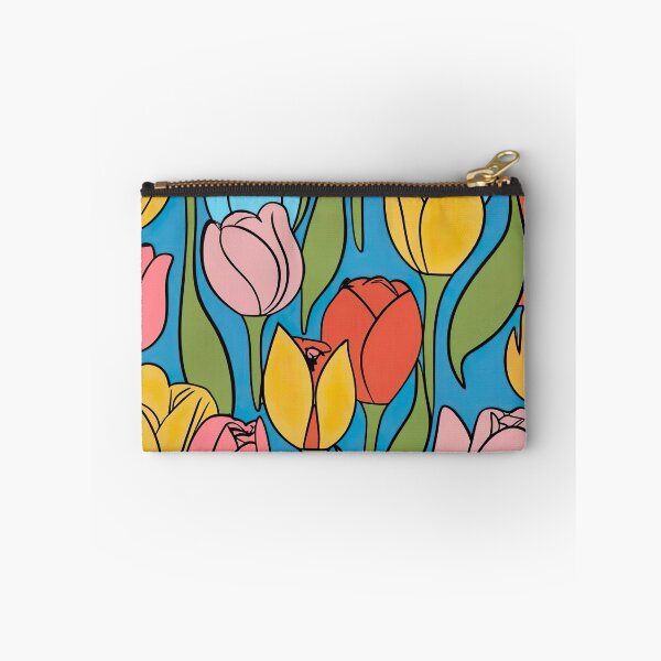 Item preview, Colorful Spring Tulip Pattern designed and sold by Tamas Das.