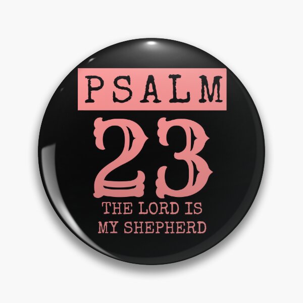 Artikelvorschau, Psalm 23, rosa Design. entworfen und verkauft von MoriaStore.