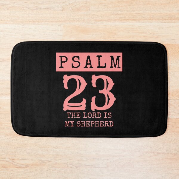 Item preview, Psalm 23, pink design.  designed and sold by MoriaStore.