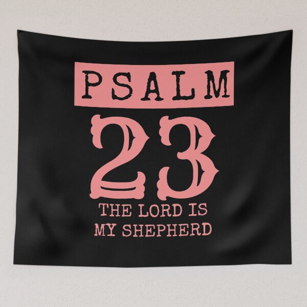 Item preview, Psalm 23, pink design.  designed and sold by MoriaStore.