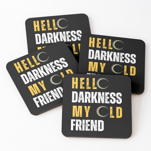 Item preview, Hello Darkness My Old Friend Retro Solar Eclipse Totality - April 08 2024 designed and sold by etoileartshirts.