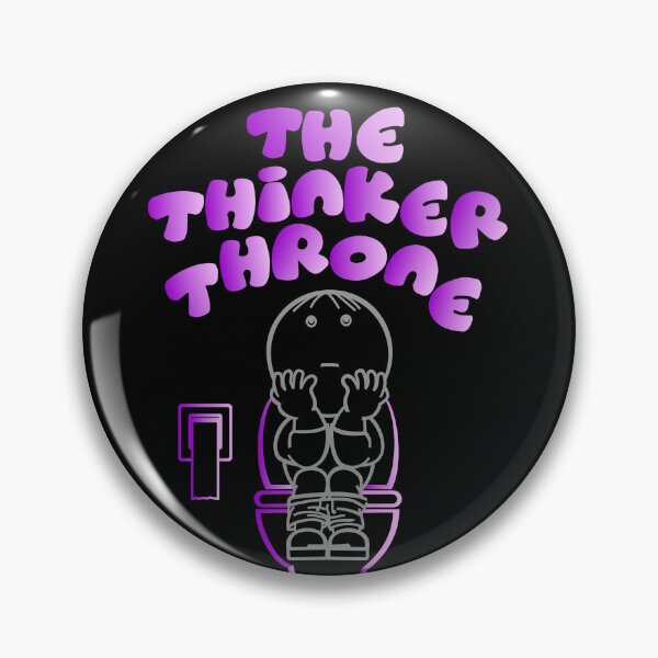 Item preview, Thinker Throne When Little Kids Can Think Big designed and sold by snewen.