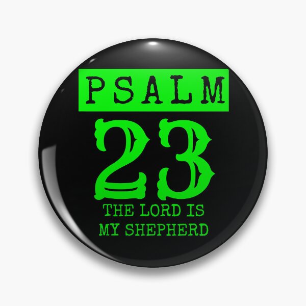 Artikelvorschau, Psalm 23, grünes Design. entworfen und verkauft von MoriaStore.