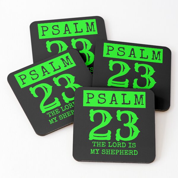 Artikelvorschau, Psalm 23, grünes Design. entworfen und verkauft von MoriaStore.