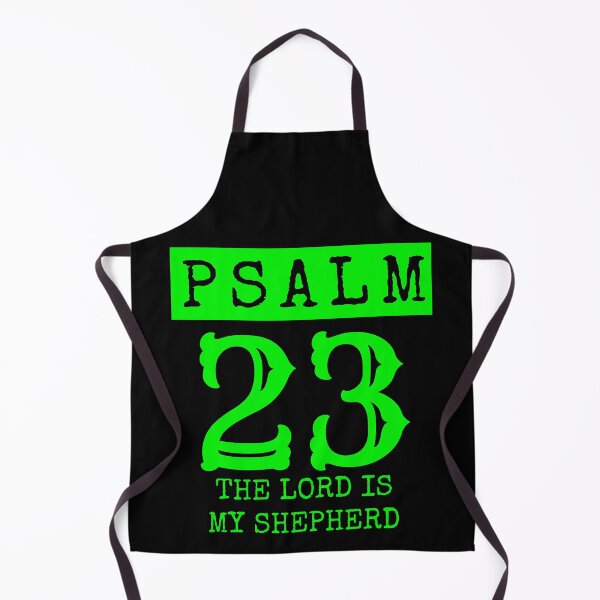 Artikelvorschau, Psalm 23, grünes Design. entworfen und verkauft von MoriaStore.