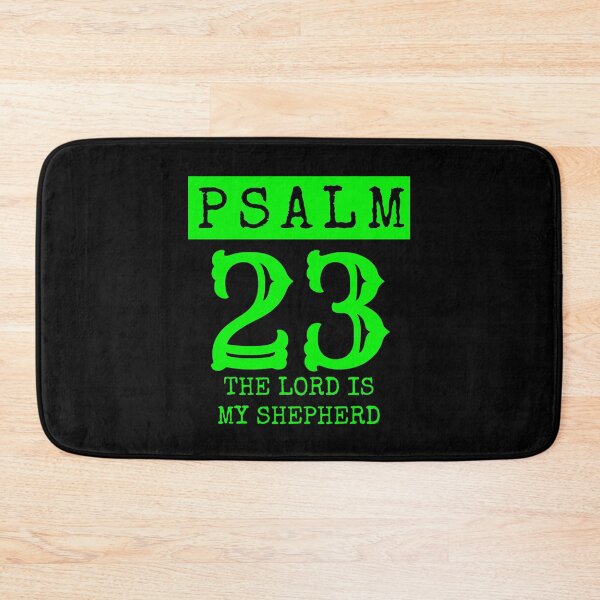 Item preview, Psalm 23, green design.  designed and sold by MoriaStore.
