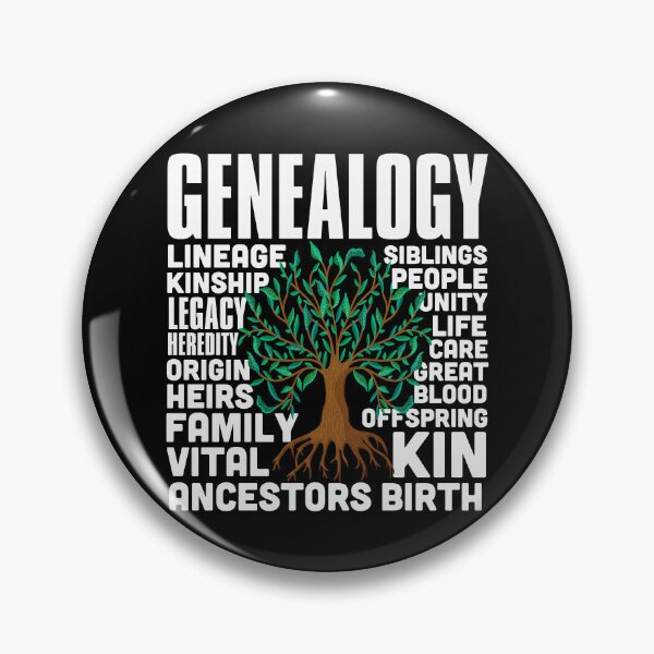 Artikelvorschau, Genealogy Word Cloud Family Ancestry Lineage Genealogist Gear entworfen und verkauft von DynamicDesign.