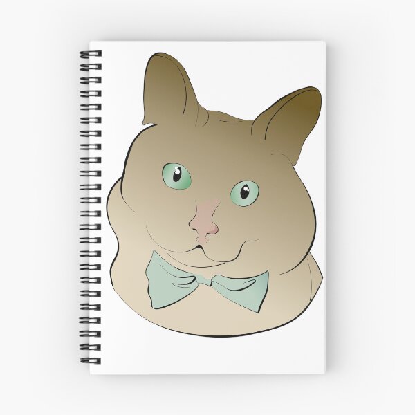 Item preview, Kitty portrait - lineart by Karen Little designed and sold by Littleviews.
