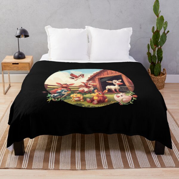Item preview, Funny Animals on the Farm.Cows,pigs,chickens,goats. designed and sold by elnexshop.
