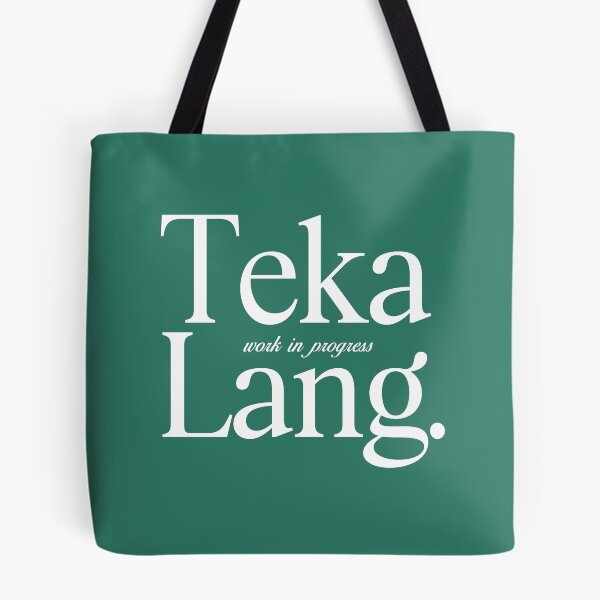 Item preview, TEKA LANG TAGALOG AESTHETIC GENZ BACKPRINT TEE designed and sold by aydapadi.