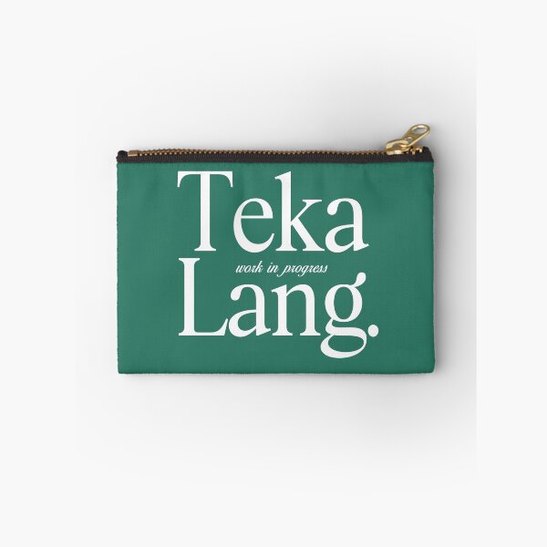 Item preview, TEKA LANG TAGALOG AESTHETIC GENZ BACKPRINT TEE designed and sold by aydapadi.