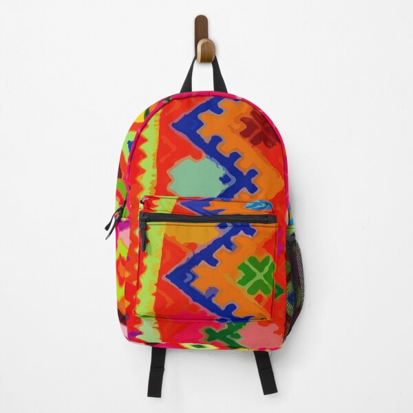 Item preview, Dopamine decor vibrant boho chic folk art embroidery designed and sold by T-Mex.
