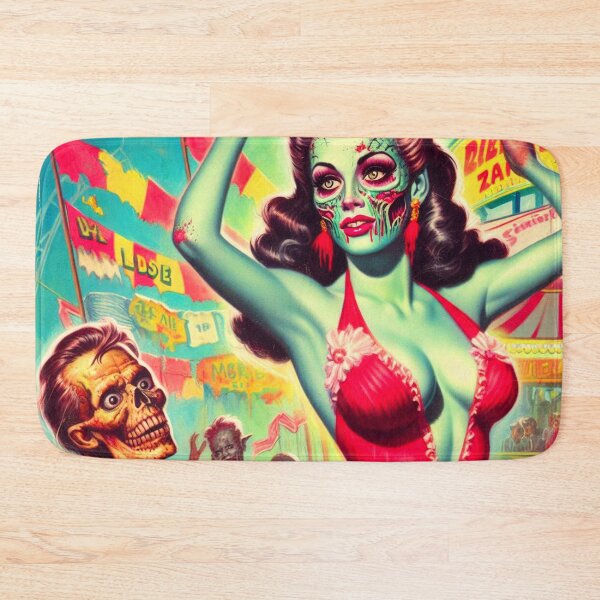 Item preview, Carnival Zombie Girl designed and sold by PulpVintage.