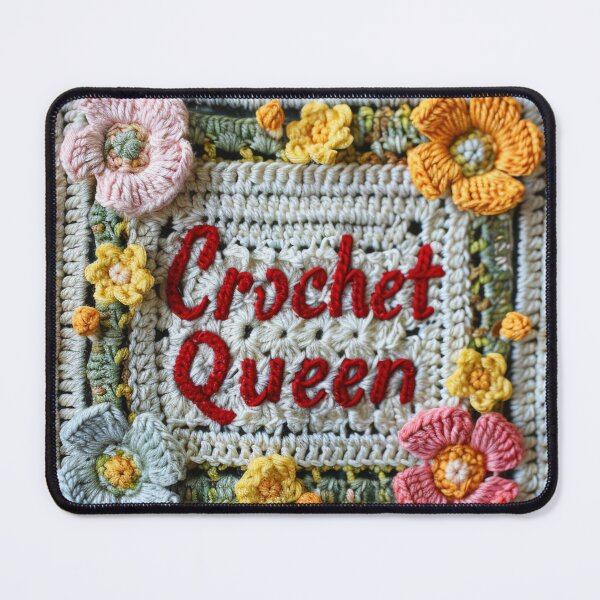 Item preview, Crochet queen Crochet square designed and sold by NuttyCottage.