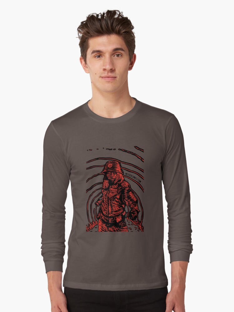 Thumbnail 1 of 5, Long Sleeve T-Shirt, Echoes designed and sold by MeSseDcomics.