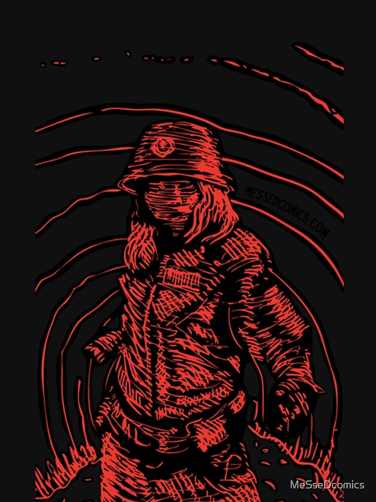Thumbnail 3 of 3, Racerback Tank Top, Echoes designed and sold by MeSseDcomics.