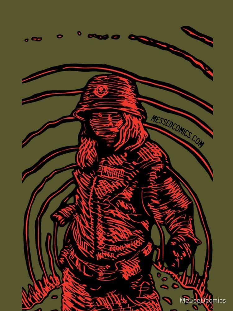 Thumbnail 7 of 7, Oversized T-Shirt, Echoes designed and sold by MeSseDcomics.