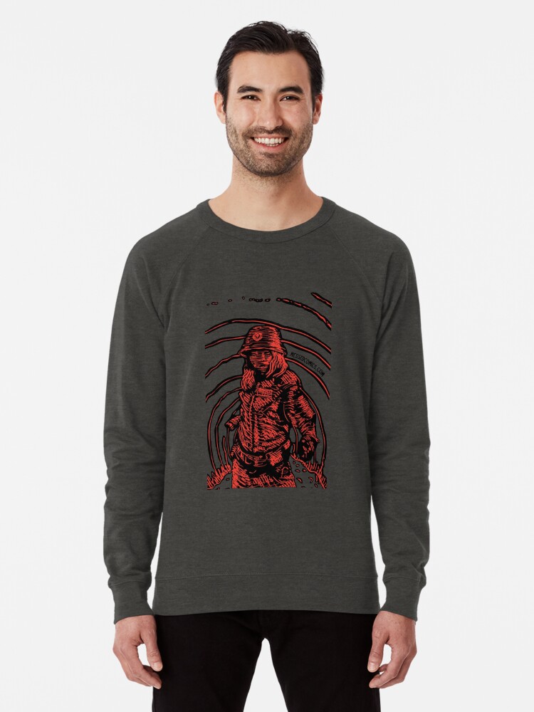 Thumbnail 1 of 5, Lightweight Sweatshirt, Echoes designed and sold by MeSseDcomics.
