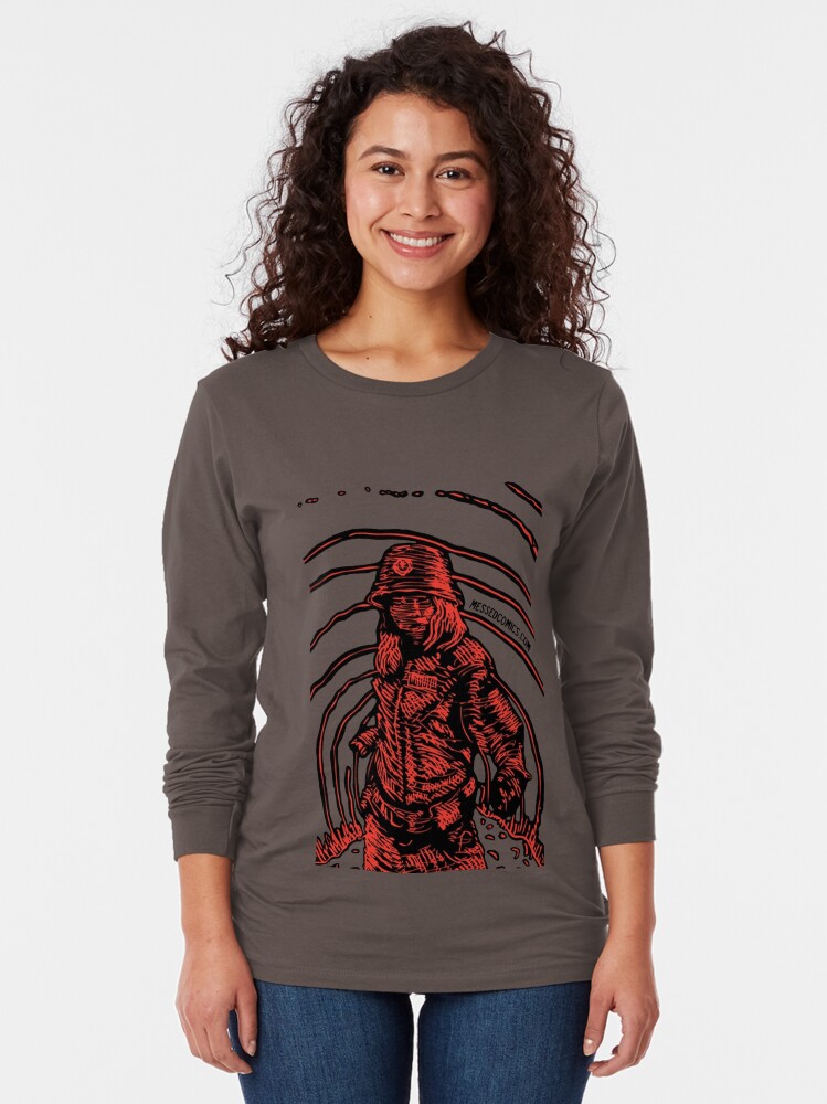 Thumbnail 2 of 5, Long Sleeve T-Shirt, Echoes designed and sold by MeSseDcomics.