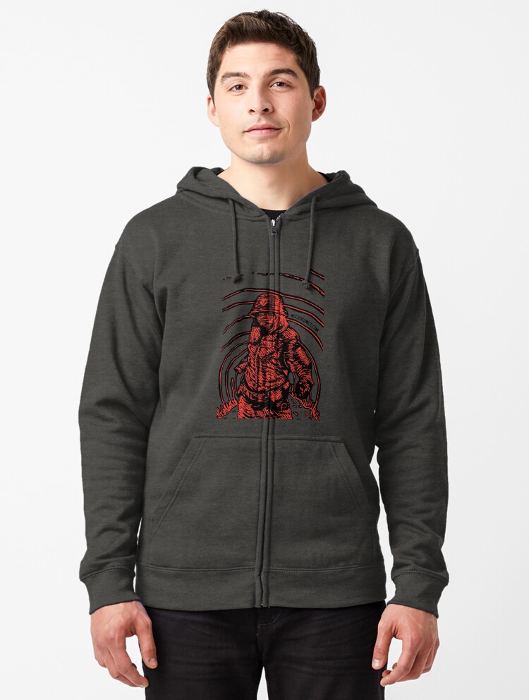 Thumbnail 1 of 5, Zipped Hoodie, Echoes designed and sold by MeSseDcomics.