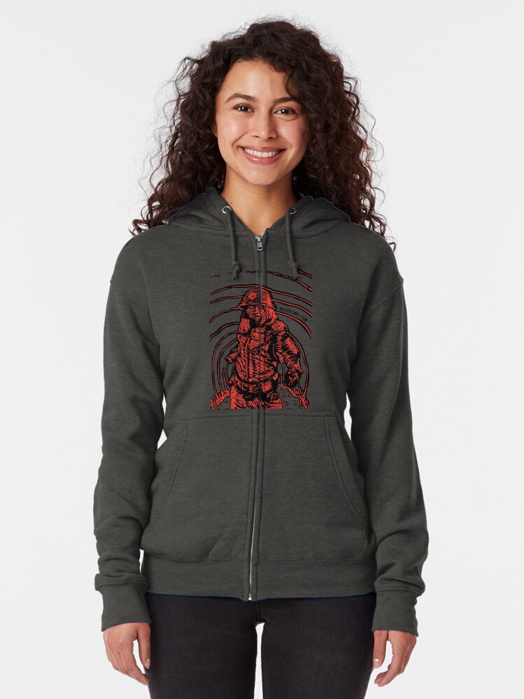 Thumbnail 2 of 5, Zipped Hoodie, Echoes designed and sold by MeSseDcomics.
