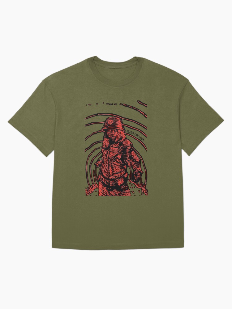Thumbnail 3 of 7, Oversized T-Shirt, Echoes designed and sold by MeSseDcomics.