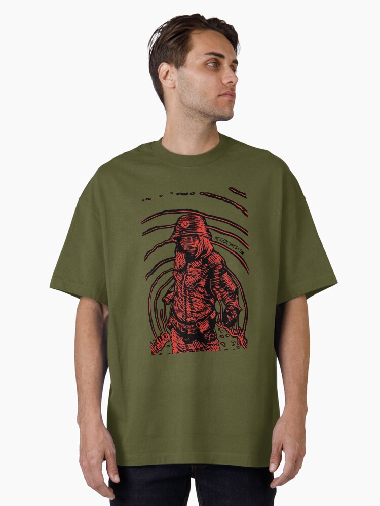 Thumbnail 1 of 7, Oversized T-Shirt, Echoes designed and sold by MeSseDcomics.