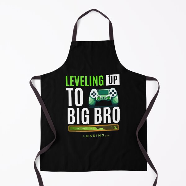 Item preview, leveling up to big bro gamer Sibling.,national siblings day designed and sold by toobel.