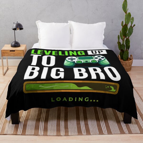Item preview, leveling up to big bro gamer Sibling.,national siblings day designed and sold by toobel.