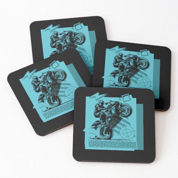 Item preview, Sportbikes wheelies motorcycles designed and sold by Maria Pit.